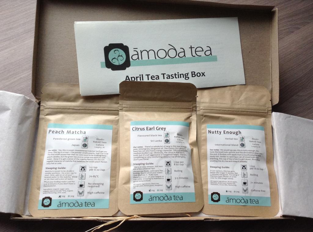 Amoda Tea Subscription Box Review Tea Delivered Monthly! My
