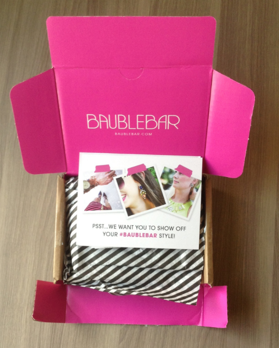 Bauble Bar Mystery Makeover Box Review October 2013 My Subscription