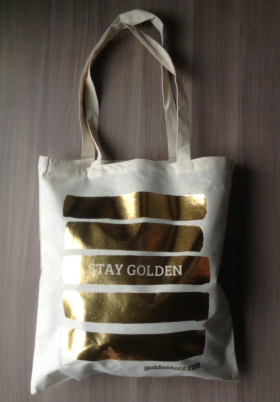 golden tote bags online