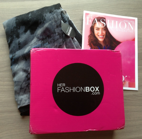 Her Fashion Box Subscription Review March 2014 My Subscription