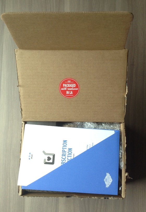 My Subscription Addiction Quarterly Box Reveal #MSA01 Box