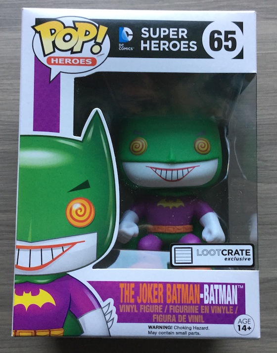 funko pop joker batman loot crate exclusive