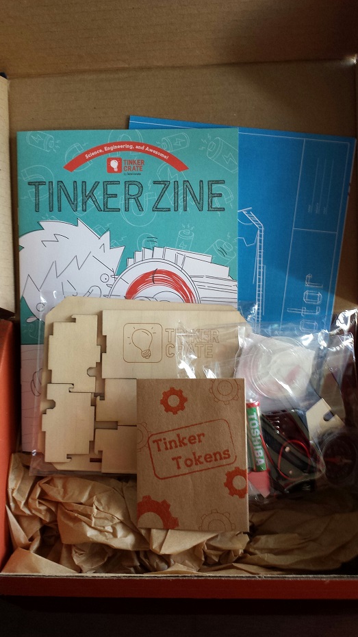Tinker Crate Subscription Box Review November 2014 My Subscription