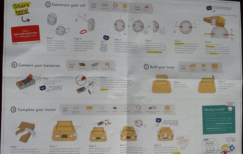 Tinker Crate Subscription Box Review November 2014 My Subscription