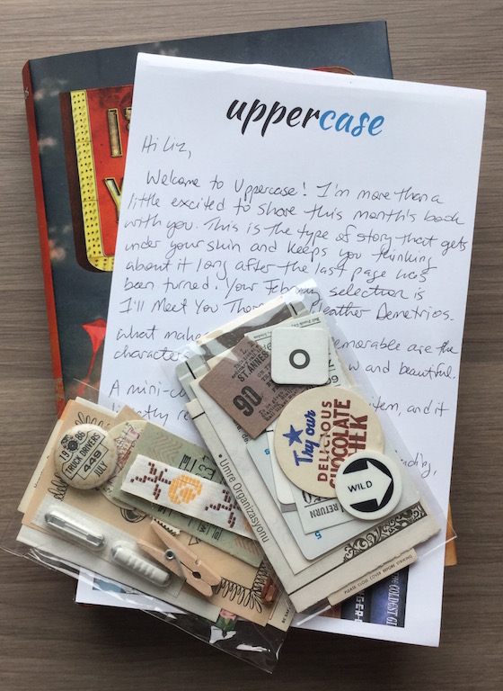 Uppercase YA Book Subscription Box Review February 2015 My Subscription Addiction