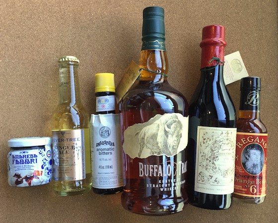 containers for garnishes and bitters