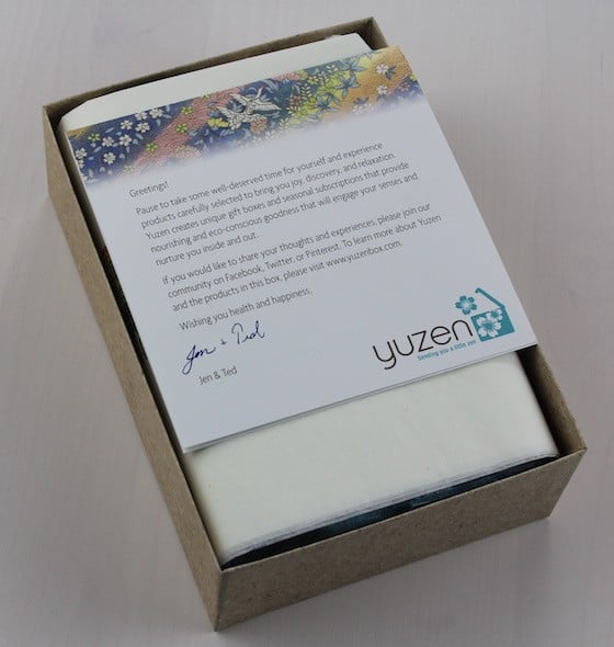 Yuzen Limited Edition Holiday Gift Box Review My Subscription Addiction