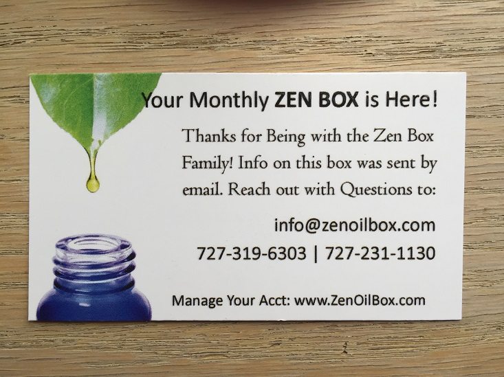 Zen Box Subscription Box Review + Coupon May 2016 My Subscription Addiction