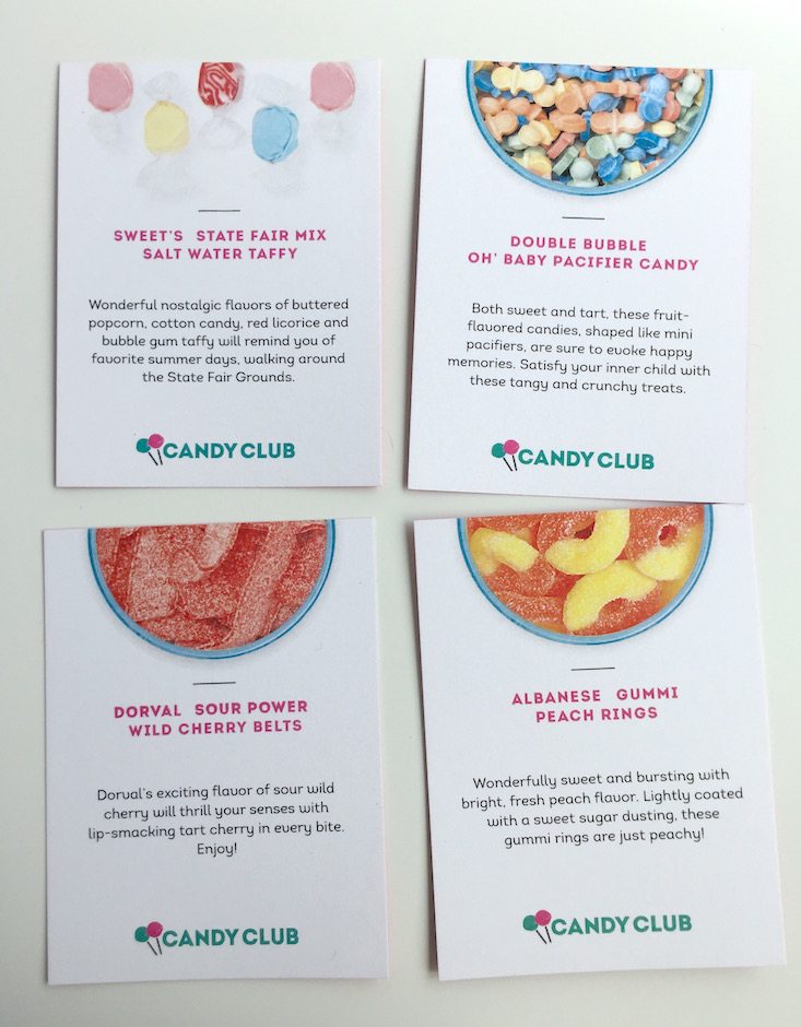 Candy Club Subscription Box Review + Coupon June 2016 My
