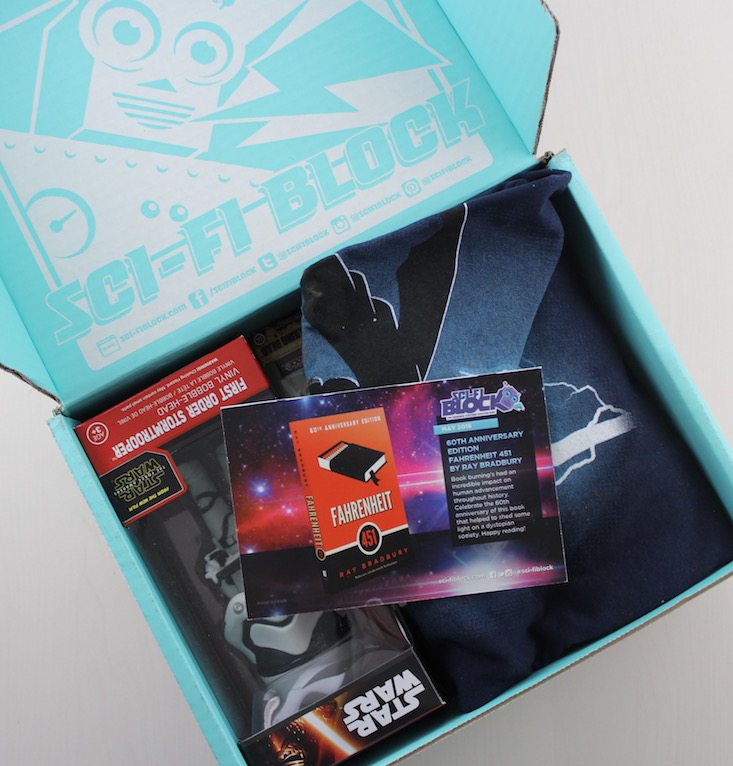 Sci Fi Block Subscription Box Review + Coupon May 2016 My