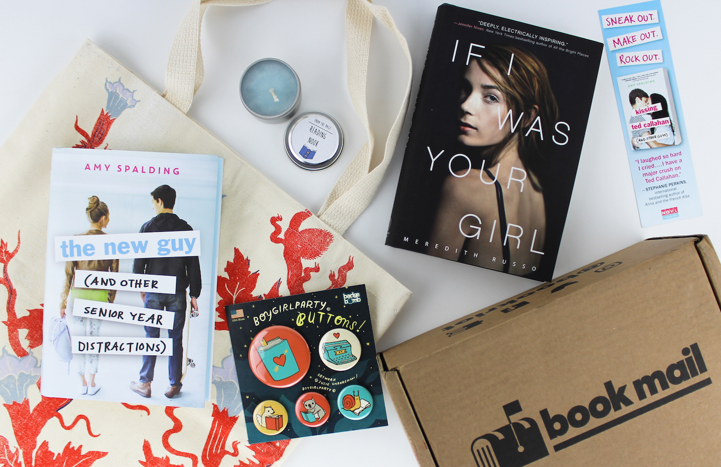 Book Riot YA Book Mail Box Review July 2016 My Subscription Addiction