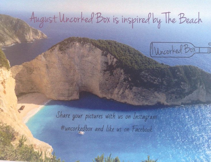 Uncorked Box Subscription Box Review + Coupon August 2016 My Subscription Addiction