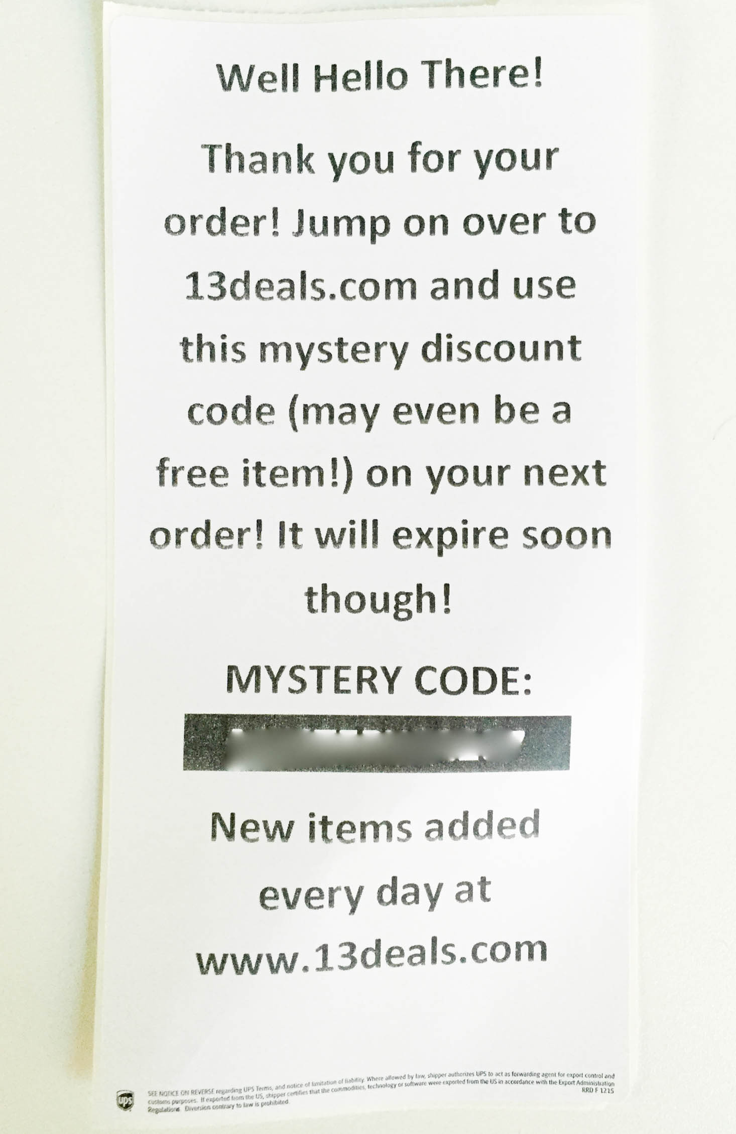 13deals mystery box