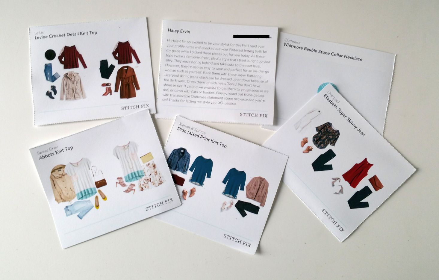 Stitch Fix Subscription Box Review November 2016 My Subscription