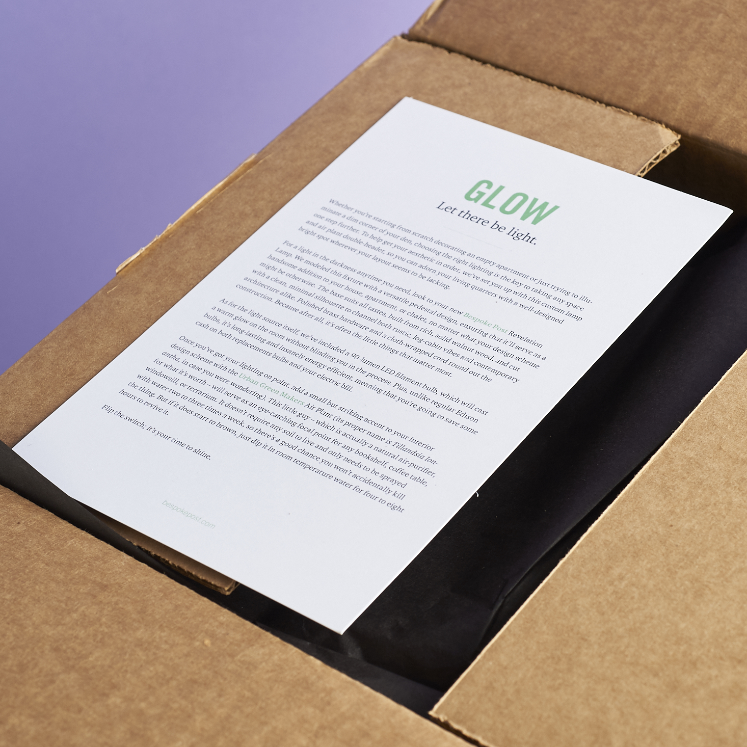 Bespoke Post Subscription Box Review + Coupon “Glow” My