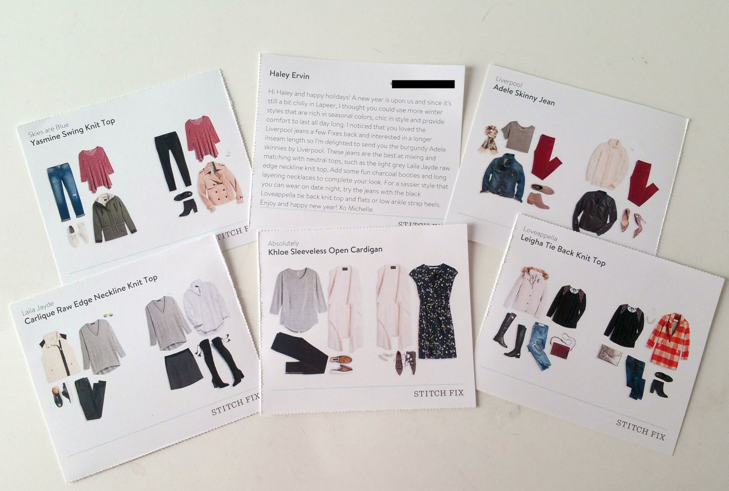 Stitch Fix Subscription Box Review January 2017 My Subscription