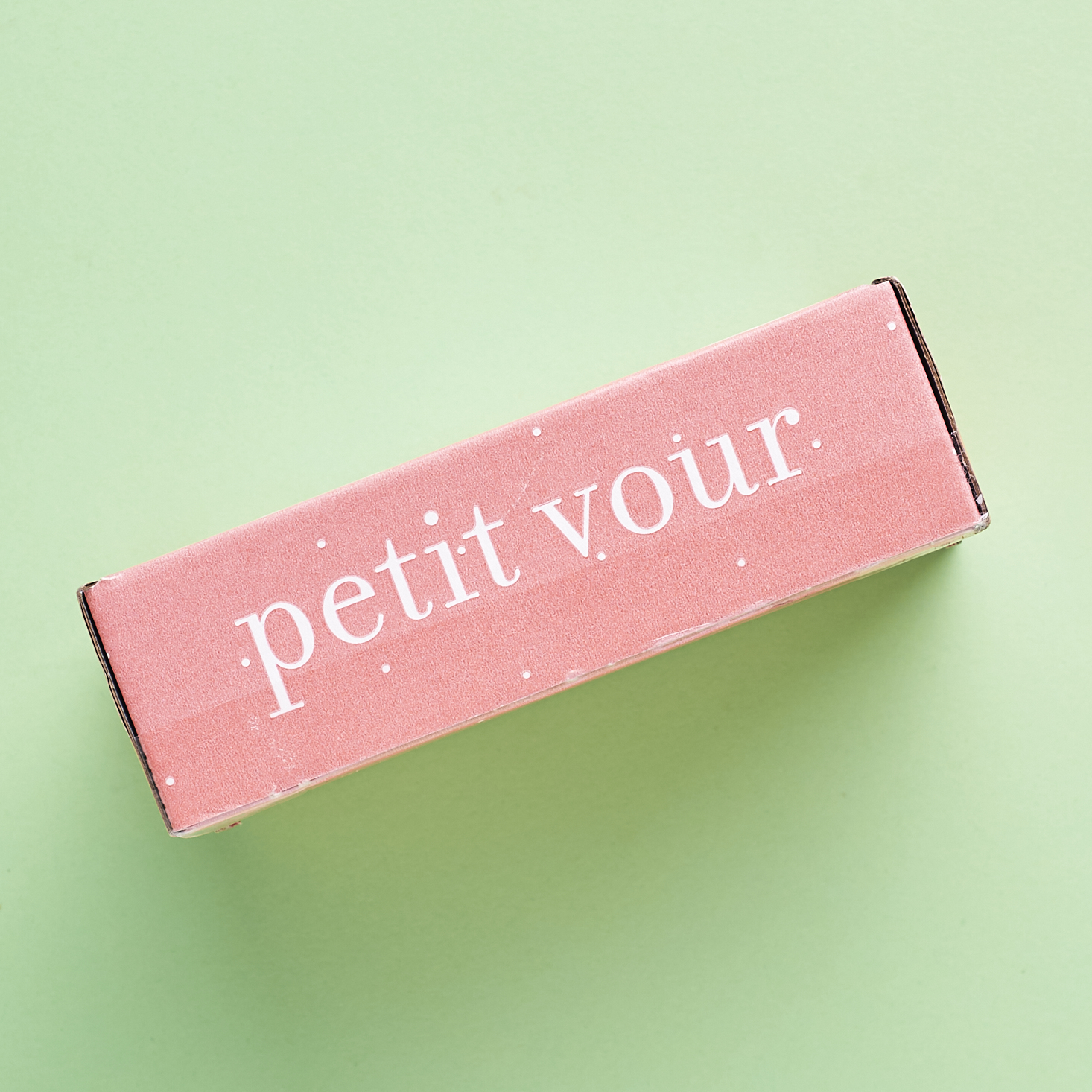 Petit Vour Vegan Subscription Box Review April 2017 My Subscription