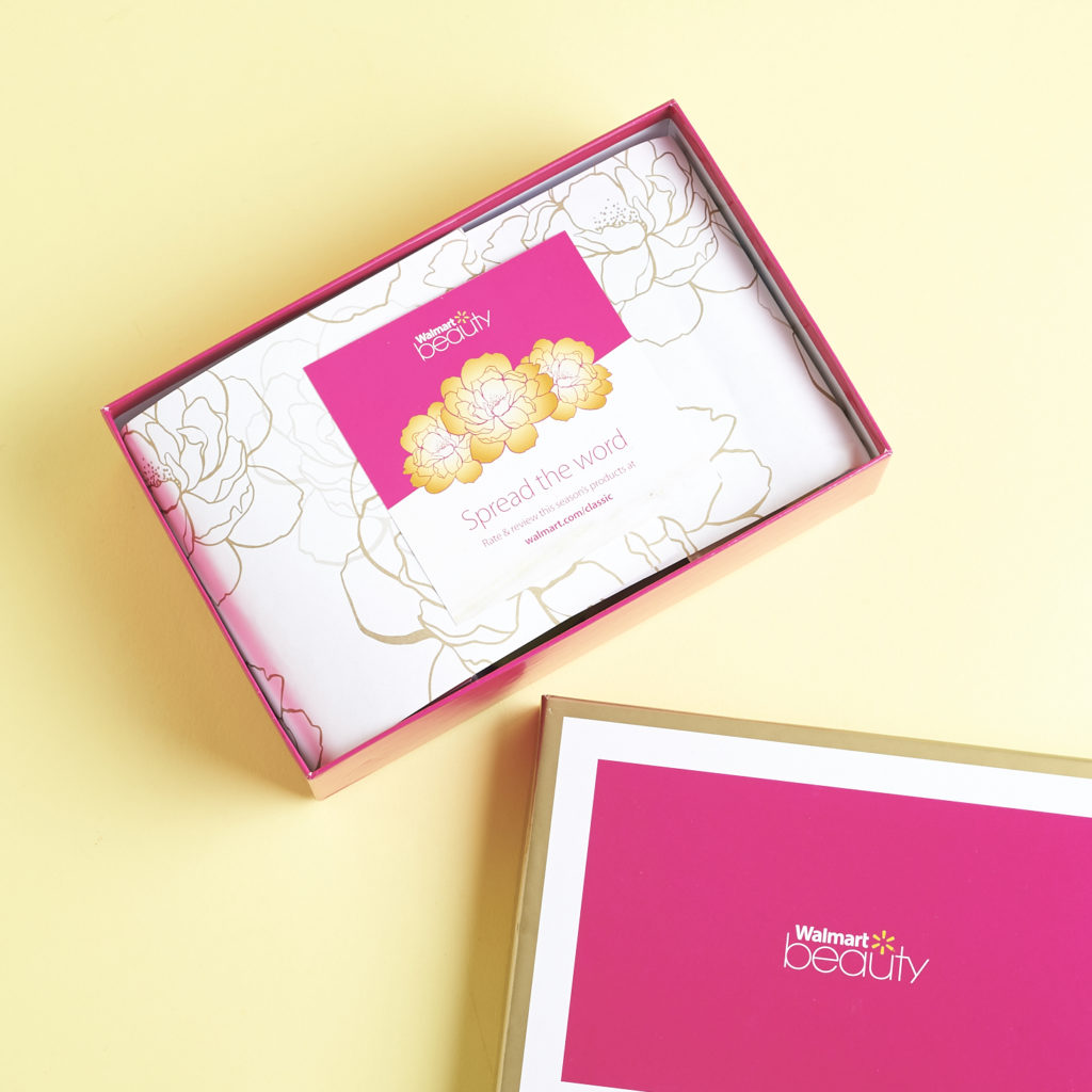 Walmart Beauty Box Review Spring 2017 Classic Box My Subscription