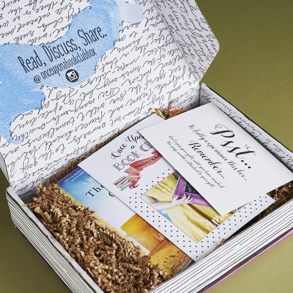 Once Upon A Book Club Box Review Coupon April 2017 My