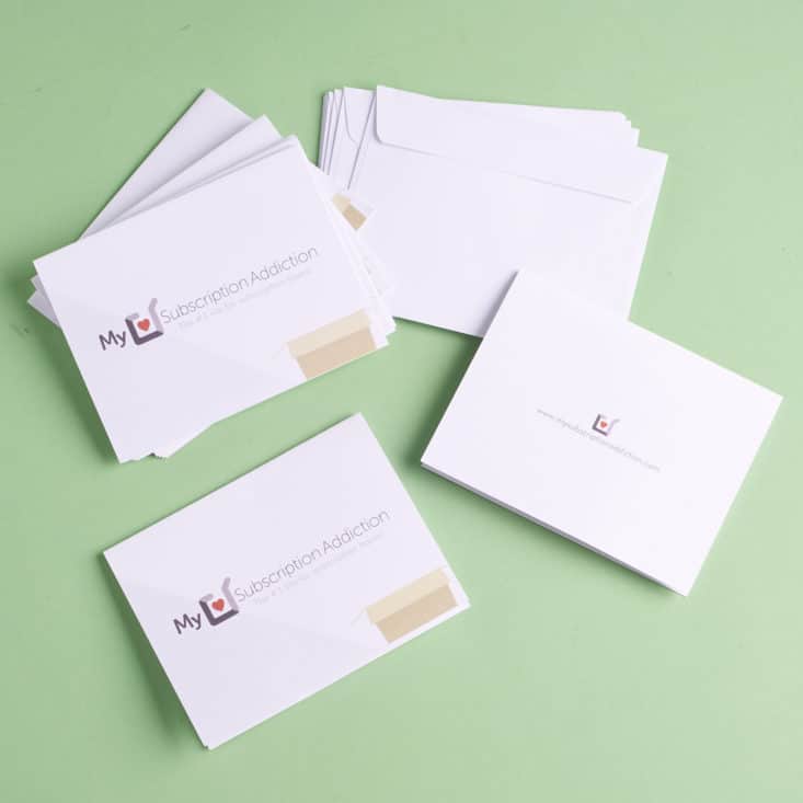 Vistaprint Promo Box Subscription Box Review May 2017 My