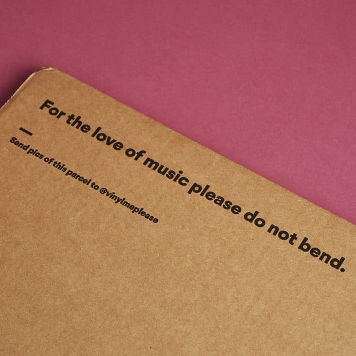 Vinyl Me, Please Subscription Box Review July 2017 My Subscription