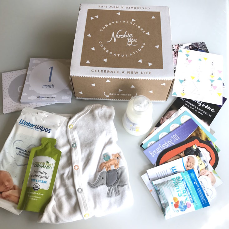 Noobie Box Free Pregnancy Box Review August 2017 My