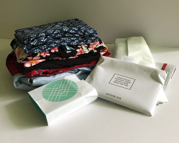 stitch fix clothing subscription box review – august 2018