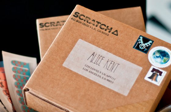 New Subscription Box! The Monthly Mani Box from Scratch