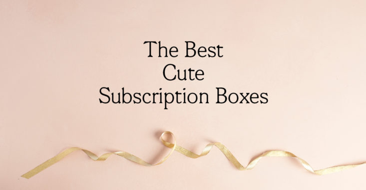 The Best Cute Subscription Boxes