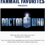 FanMail Favorites – Doctor Who Limited Edition Holiday Box