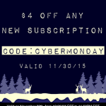 FanMail Cyber Monday Sale – $4 Off Any New Subscription!