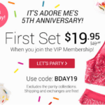 New Adore Me Deal – Get Your First Set for $19.95!
