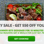 Gobble Meal Kit Exclusive Black Friday Deal – Get 6 Meals for $21.70!