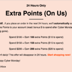 Birchbox Cyber Monday Deal – Secret Double Bonus Points!