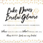 Luke + Lorelai’s Wedding Limited Edition Box – Available Now!