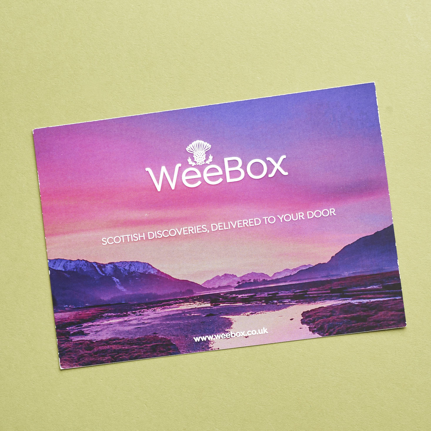 WeeBox Subscription Review Coupon January 2017 MSA