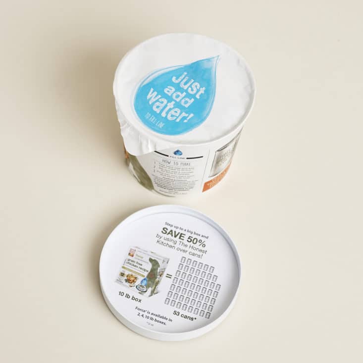 Amazon Dog Food And Treats Sample Box Review July 2018 Msa The Honest Kitchen Makes Human Grade Dog Food These Cups Are Made To Be Easy Meals Or Put On Top Of An Existing Meal
