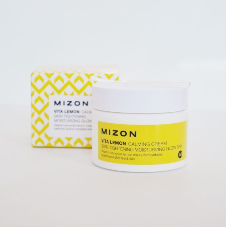 Beauteque BB Box October 2017 Item 4 Mizon calming cream