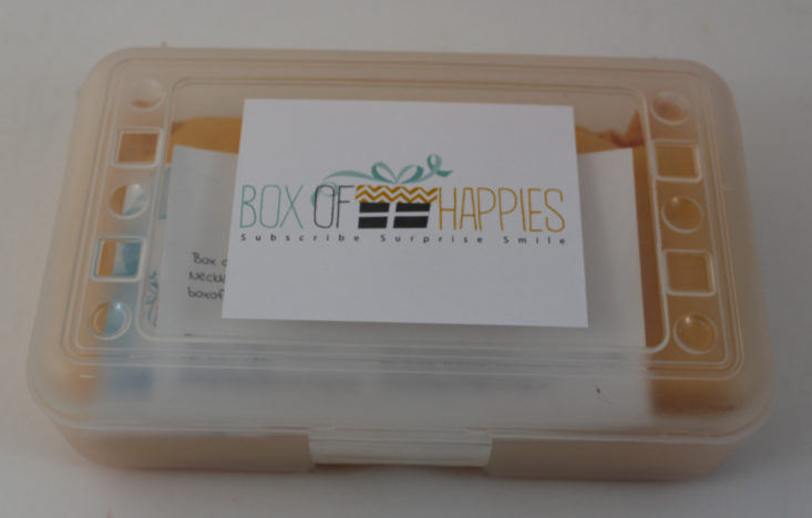 Box of Happies September 2017 Artisan Subscription Box