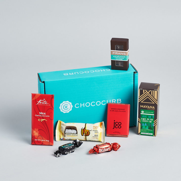 See the chocolate bars and specialty chocolates I got in the latest Chococurb box!