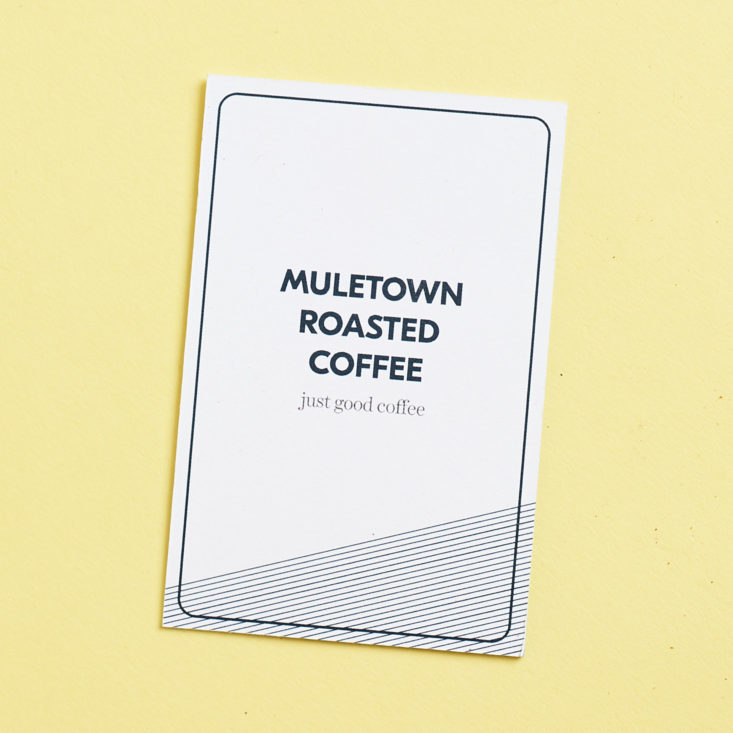 Muletown Business Card