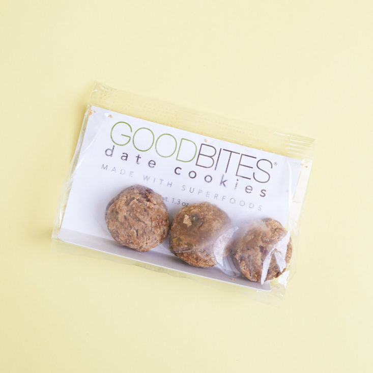 These raw cookies and truffles in this Goodbites box are SO indulgent!