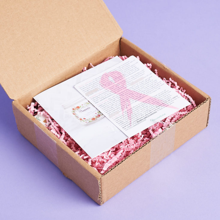 In the October 2017 Kloverbox: Natural products to celebrate Breast Cancer Awareness Month!
