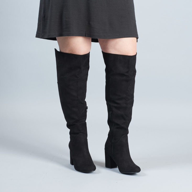 Check out the over the knee boots and booties I got for an awesome intro price at Shoedazzle!