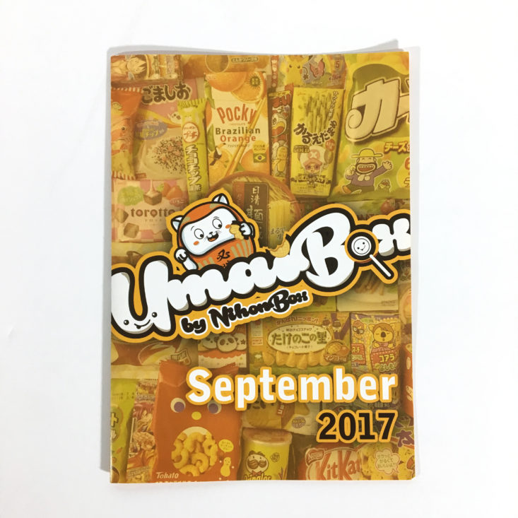 UmaiBox Food Box September 2017 - 0004