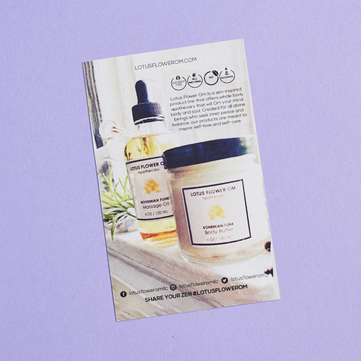 Explore natural & high-vibe products in the October 2017 Yogi Surprise box!