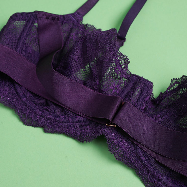 purple bra