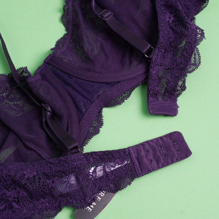 purple bra back clasp