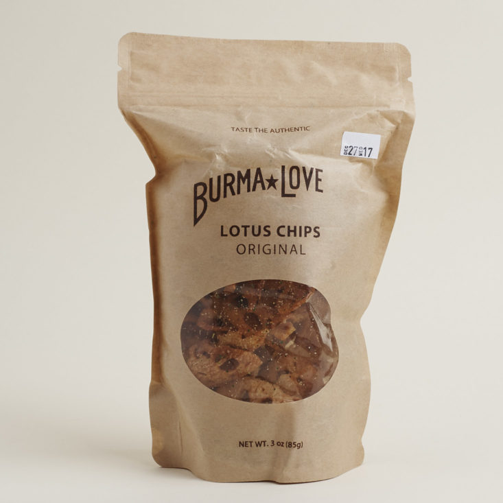 Burma Love Lotus Chips