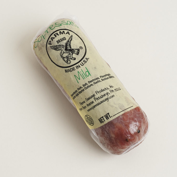 Mild Soppresata from Parma Sausage in package